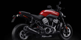Harley-Davidson's new "Bronx" streetfighter model. Photo courtesy of Harley-Davidson.