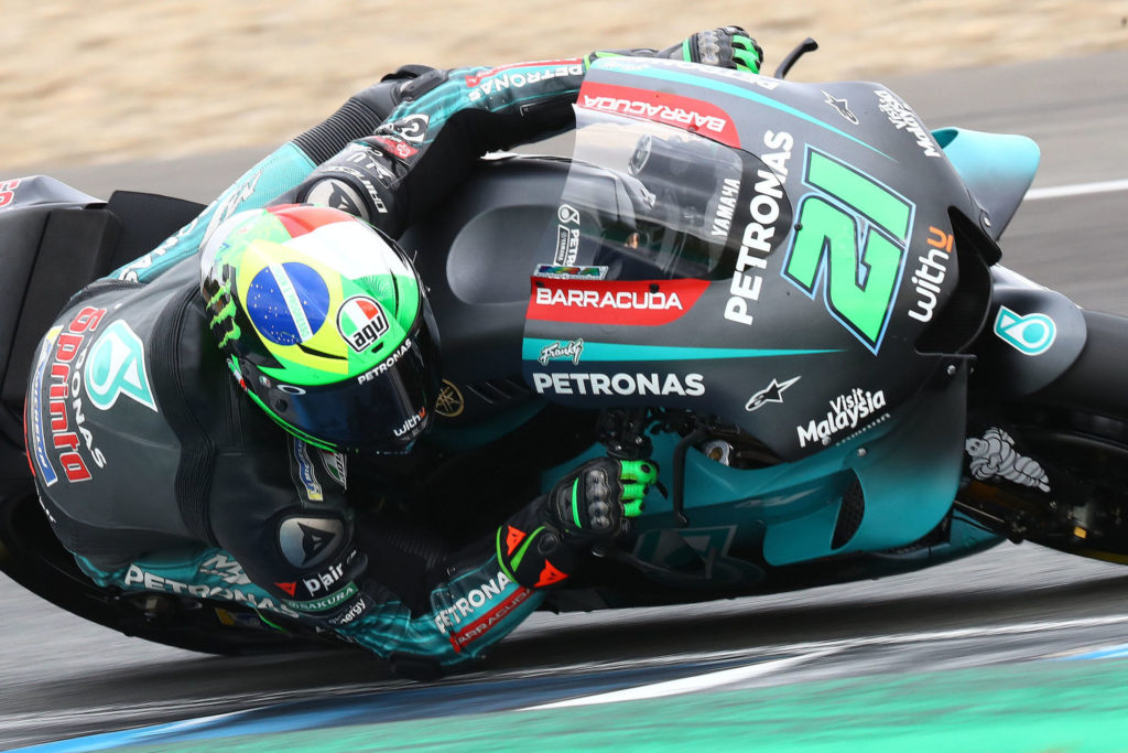 Franco Morbidelli (21). Photo courtesy of PETRONAS Yamaha SRT.