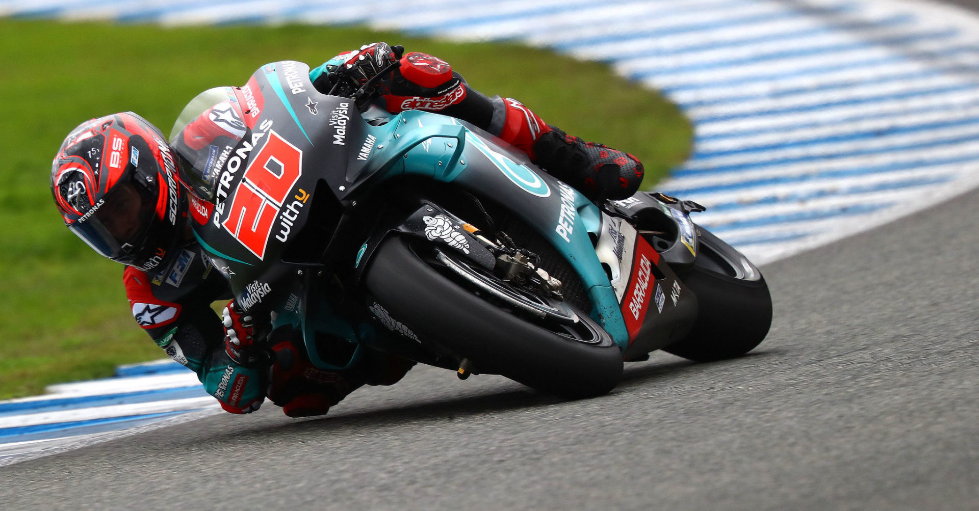 Fabio Quartararo (20). Photo courtesy of PETRONAS Yamaha SRT.