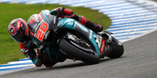 Fabio Quartararo (20). Photo courtesy of PETRONAS Yamaha SRT.