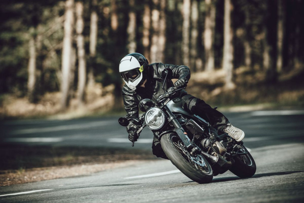 A 2020 Husqvarna Vitpilen 401 at speed. Photo courtesy of Husqvarna Motorcycles North America, Inc.