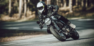 A 2020 Husqvarna Vitpilen 401 at speed. Photo courtesy of Husqvarna Motorcycles North America, Inc.