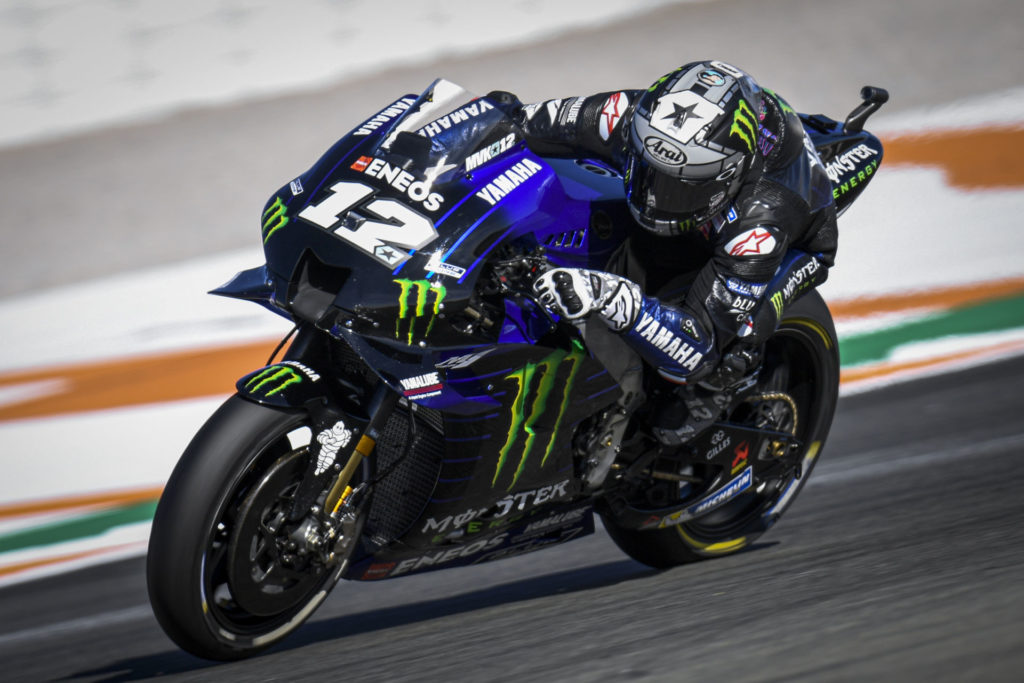 Maverick Vinales (12). Photo courtesy of Dorna/www.motogp.com.