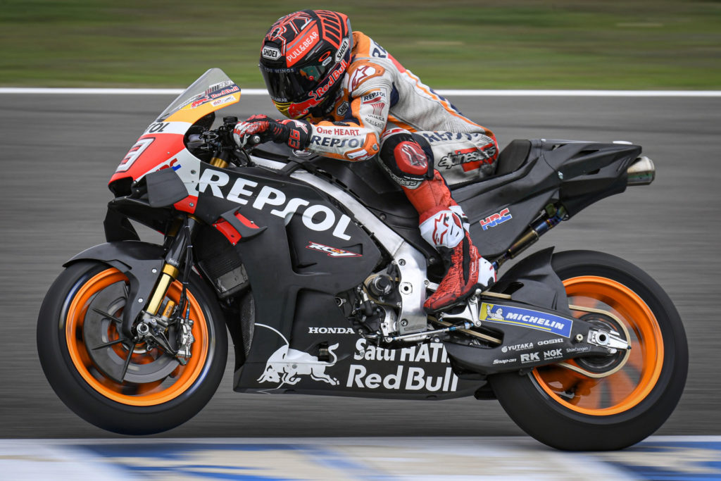 Marc Marquez (93). Photo courtesy of Dorna/www.motogp.com.