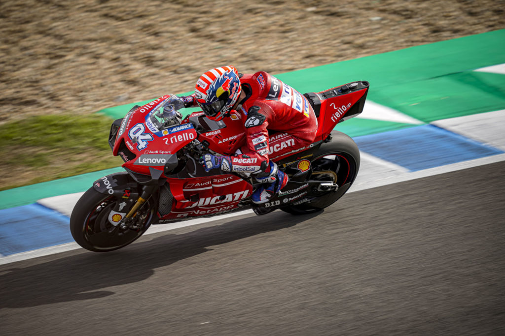 Andrea Dovizioso (04). Photo courtesy of Ducati.