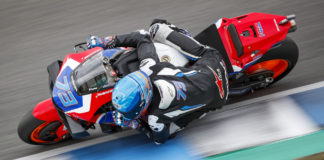 Alex Marquez (73). Photo courtesy of Repsol Honda.