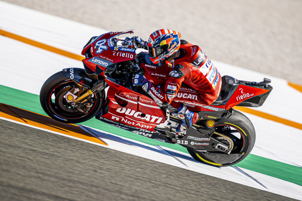 Andrea Dovizioso (04). Photo courtesy of Ducati.