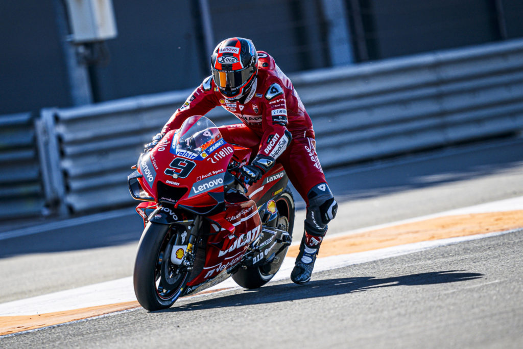 Danilo Petrucci (9). Photo courtesy of Ducati.