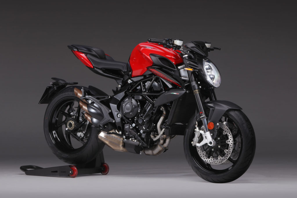 A 2020 MV Agusta Brutale 800.