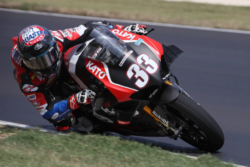 Kyle Wyman (33) in action at Barber Motorsports Park in 2019. Photo by Brian J. Nelson.