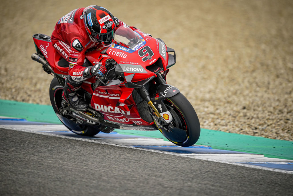 Danilo Petrucci (9). Photo courtesy of Ducati.