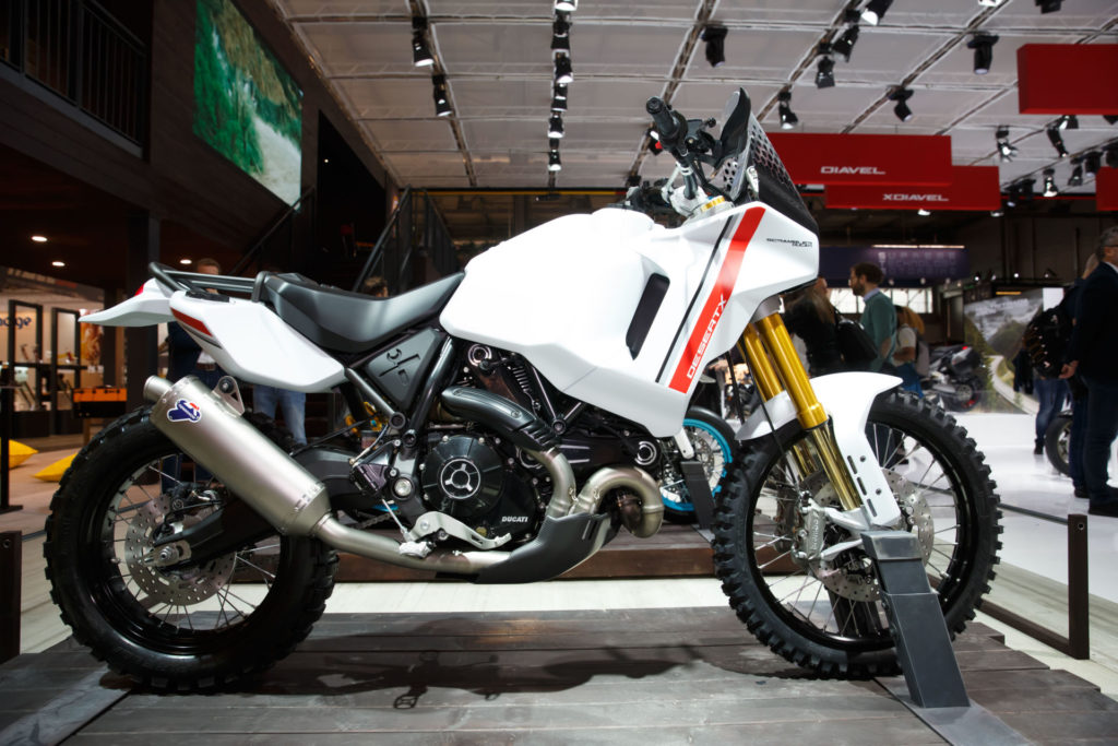 Ducati's new Scrambler "Desert X" concept bike. Photo courtesy of Ducati.