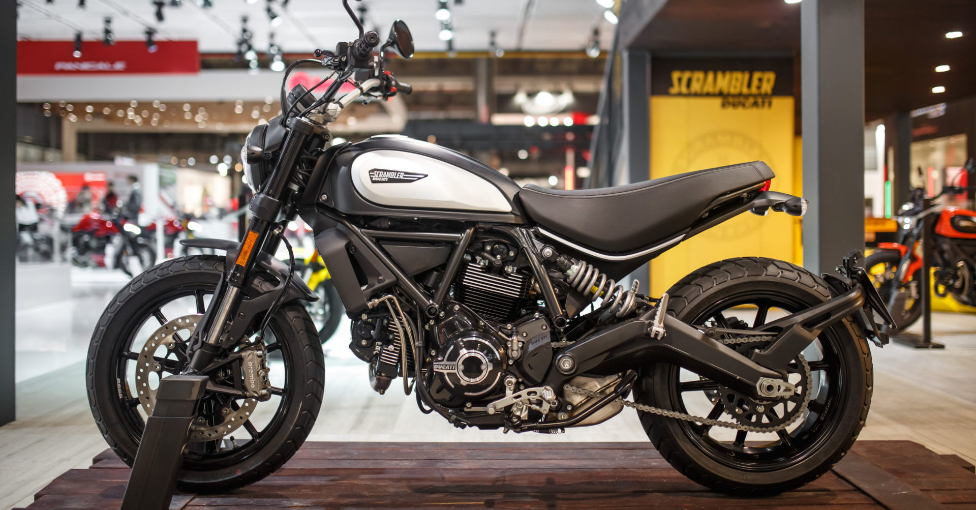 Ducati's new Scrambler Icon Dark. Photo courtesy of Ducati.