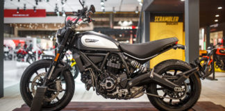 Ducati's new Scrambler Icon Dark. Photo courtesy of Ducati.