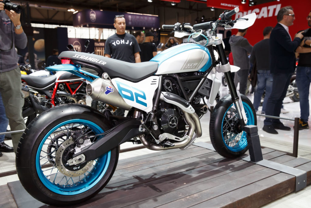 Ducati's new Scrambler "Motard" concept bike. Photo courtesy of Ducati.