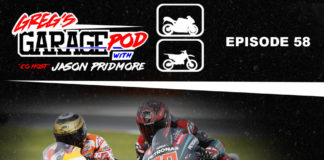 Marc Marquez (93) and Fabio Quartararo (20). Photo courtesy of Greg's Garage Pod.