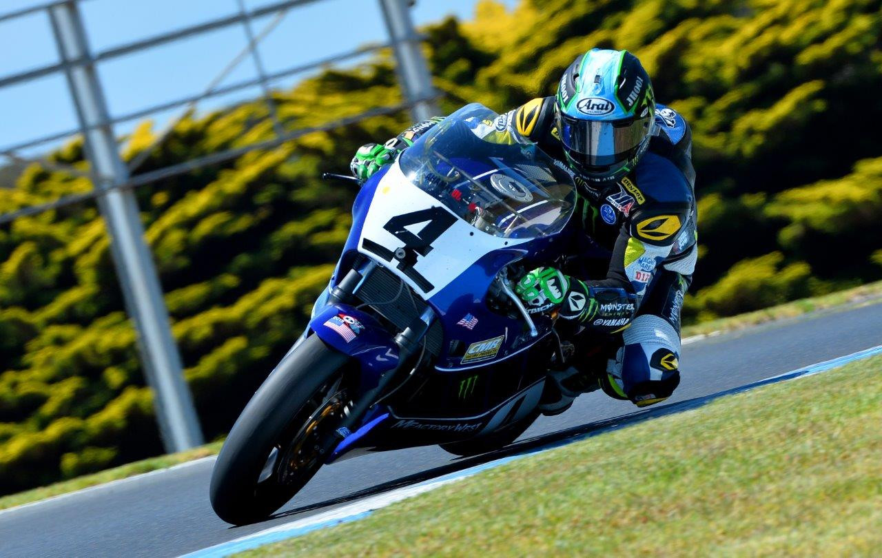 Four-time AMA Superbike Champion Josh Hayes (4) will once again ride for Mojo Yamaha's Team USA in the Phillip Island International Challenge. Photo by Russell Colvin, courtesy of Phillip Island Grand Prix Circuit.