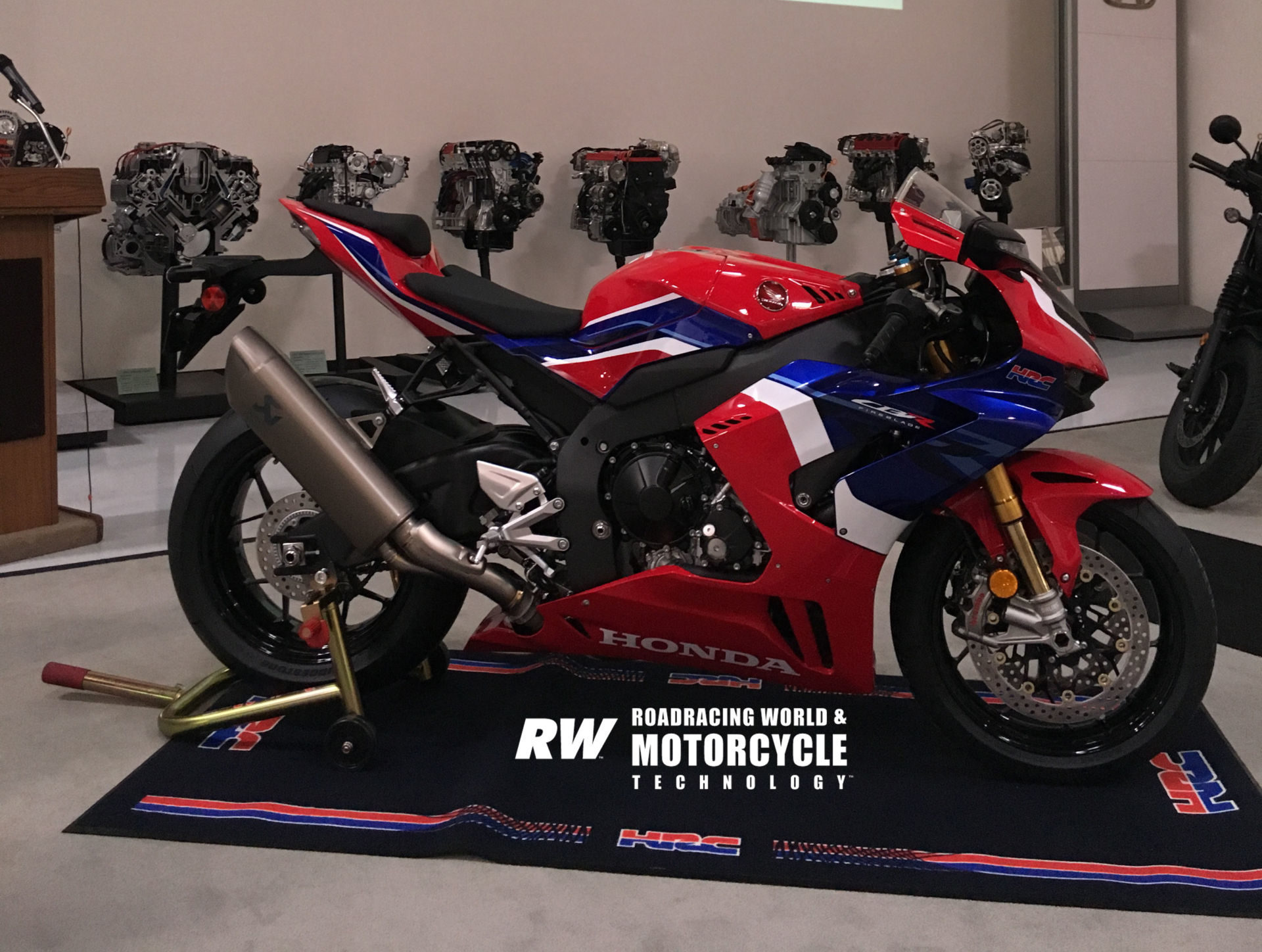 Honda's new 2020 CBR1000RR-R Fireblade SP. Photo by John Ulrich.