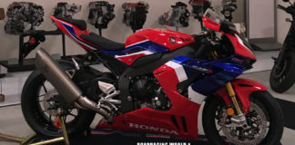 2021: Honda Introduces New CBR1000RR-R Fireblade SP Homologation Special Honda's new 2020 CBR1000RR-R Fireblade SP. Photo by John Ulrich.