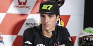 Iker Lecuona. Photo courtesy of Red Bull KTM Tech3.