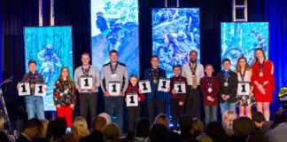 KTM Sponsoring 2019 AMA Legends & Champions Weekend Dec. 6-7 In Columbus, Ohio 2018 AMA award recipients. Photo by Jeff Kardas, courtesy of American Motorcyclist Association (AMA).