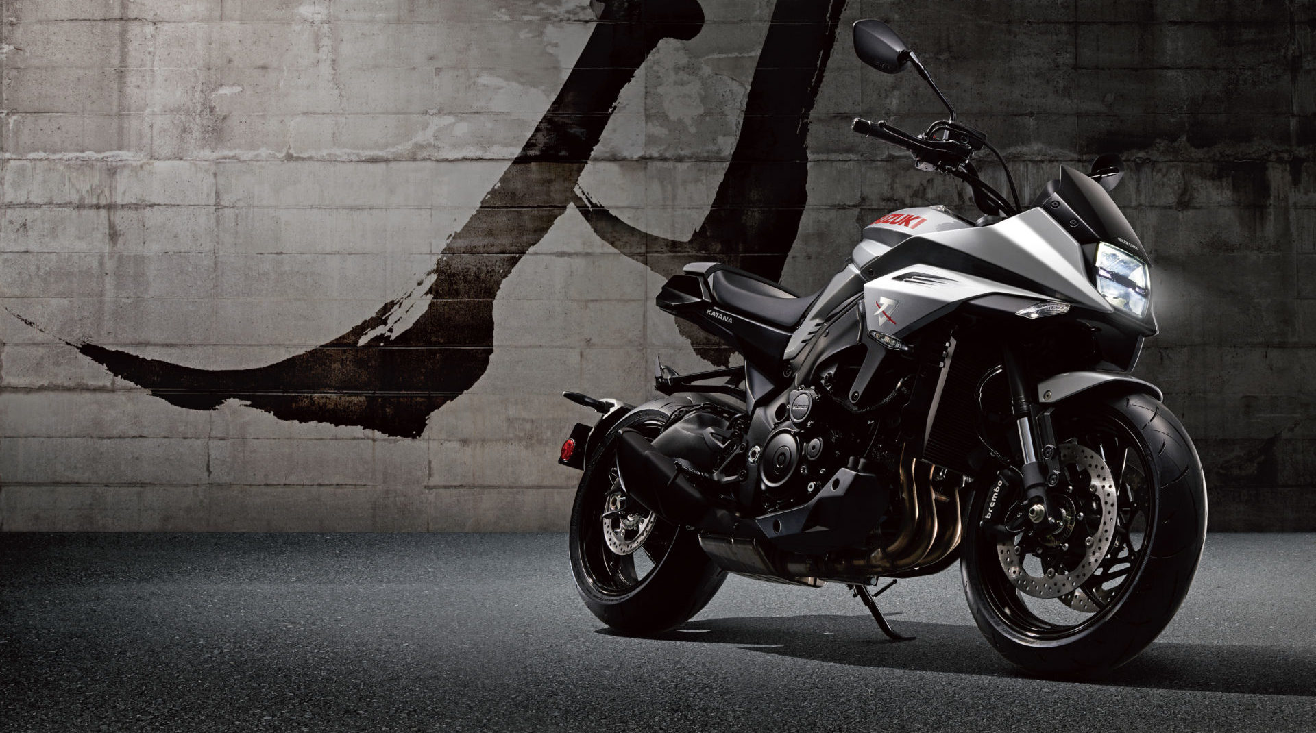 A 2020-model Suzuki KATANA. Photo courtesy of Suzuki Motor of America, Inc.