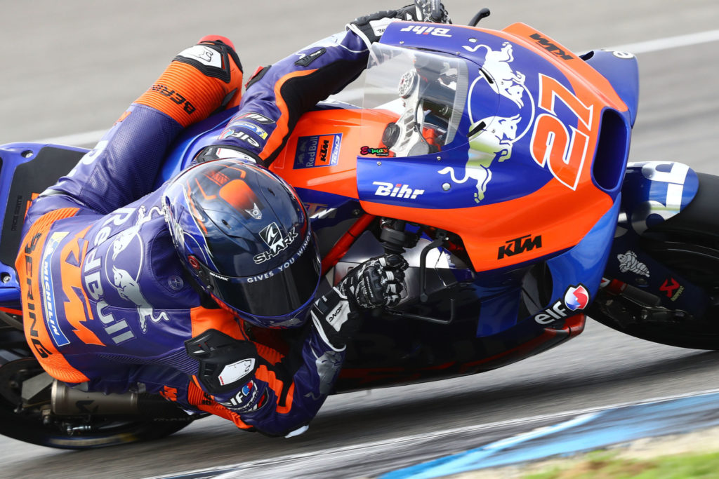 Iker Lecuona (27). Photo courtesy of Red Bull KTM Tech3.