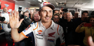 MotoGP: More On Jorge Lorenzo Retiring From Racing Jorge Lorenzo at the press conference in Valencia where he announced his retirement from racing. Photo courtesy of Repsol Honda.