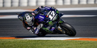 Maverick Vinales (12). Photo courtesy of Monster Energy Yamaha.