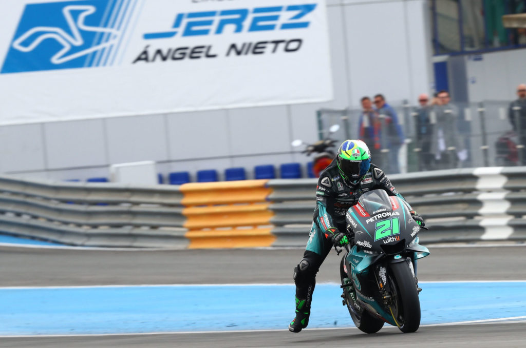 Franco Morbidelli (21). Photo courtesy of PETRONAS Yamaha SRT.