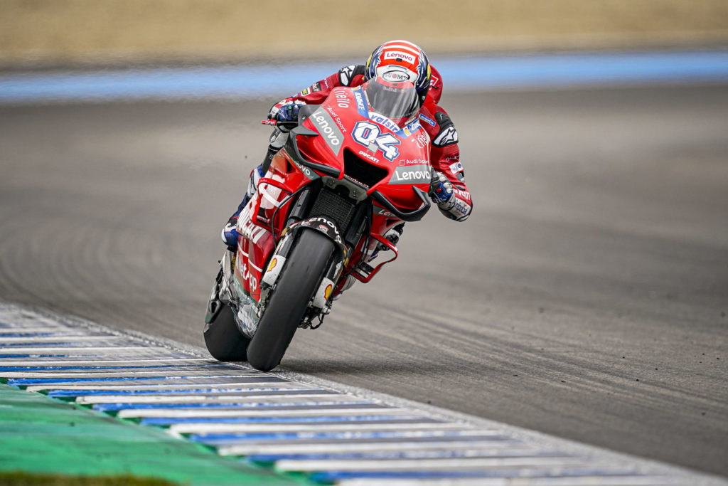 Andrea Dovizioso (04). Photo courtesy of Ducati.