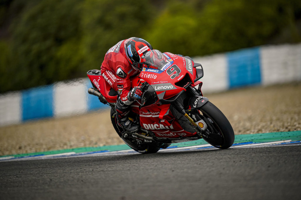 Danilo Petrucci (9). Photo courtesy of Ducati.