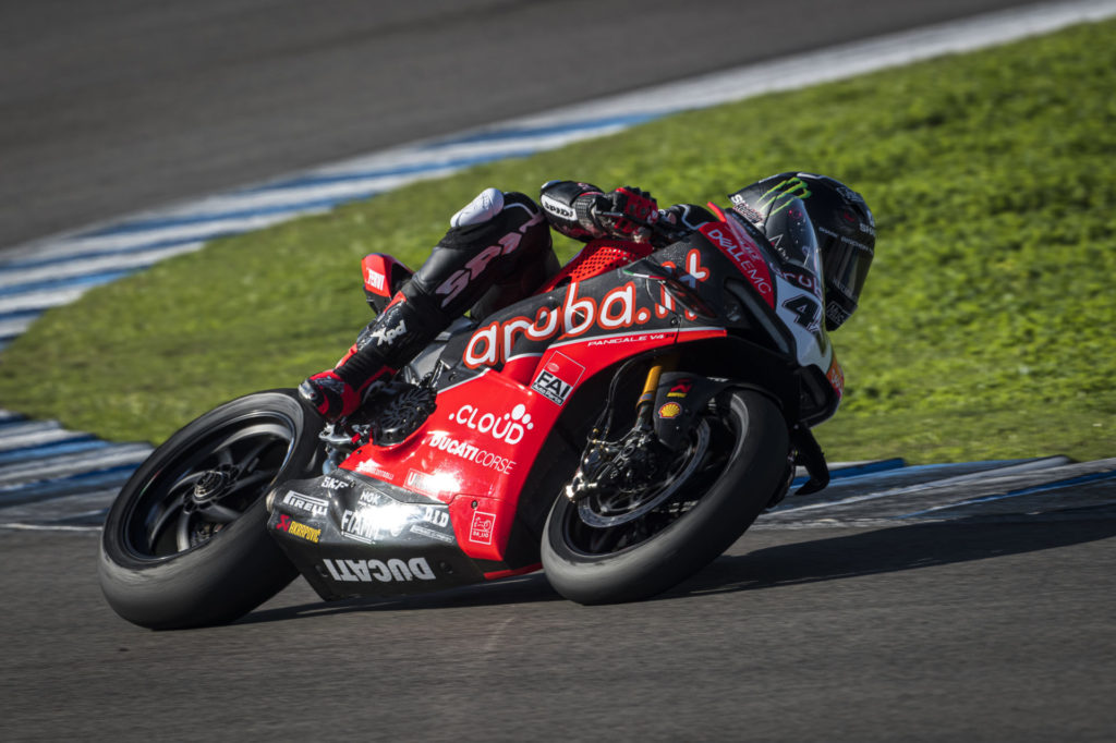 Scott Redding (45). Photo courtesy of Aruba.it Racing Ducati.