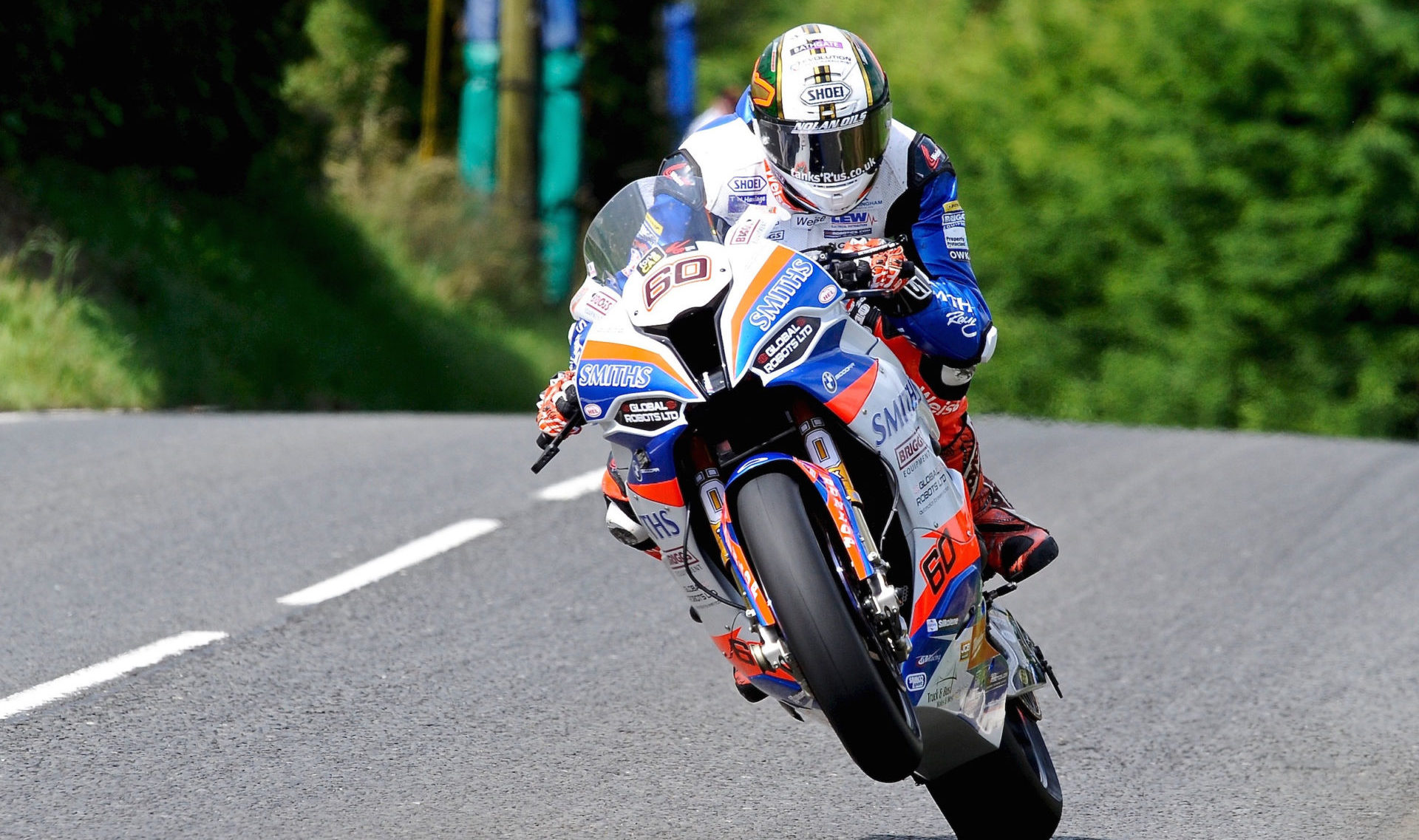 Peter Hickman (60). Photo by Pacemaker Press International, courtesy of the Ulster Grand Prix.