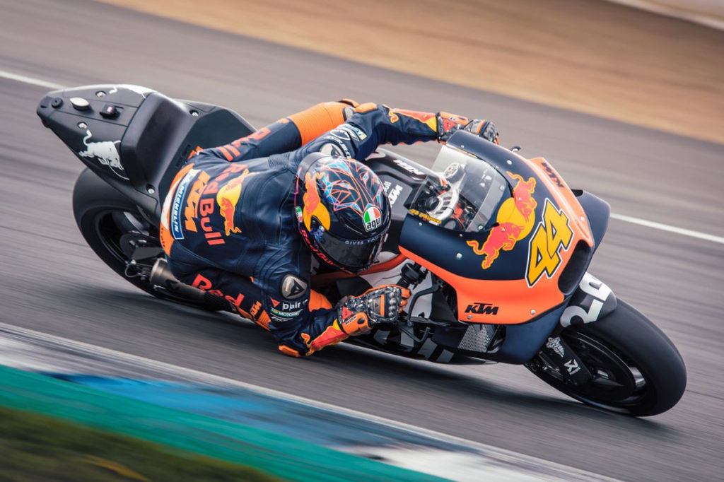 Pol Espargaro (44). Photo courtesy of KTM Images.