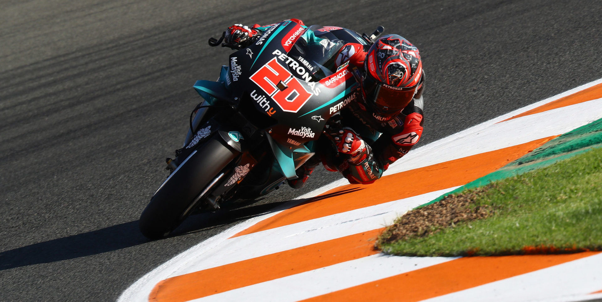 Fabio Quartararo (20). Photo courtesy of PETRONAS Yamaha SRT.