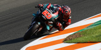 MotoGP: Fabio Quartararo Tops First Day Of Off-Season Testing, At Valencia (Updated) Fabio Quartararo (20). Photo courtesy of PETRONAS Yamaha SRT.