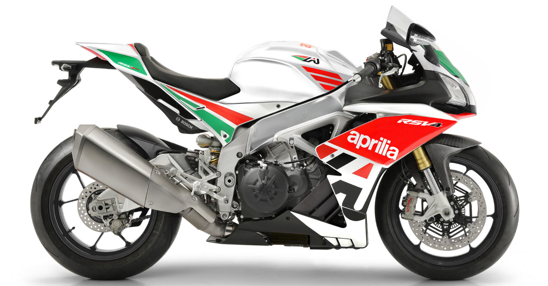 A 2020-model Aprilia RSV4 RR Misano Limited Edition.