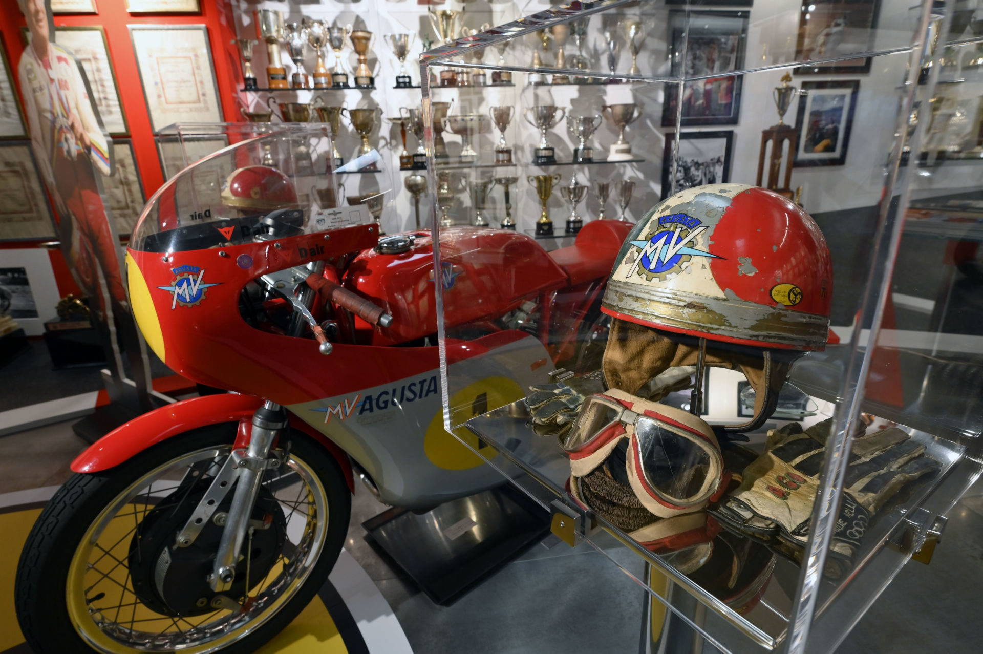 A private museum celebrating the career of Giacomo Agostini is now open by appointment only. Photo courtesy of MV Agusta.