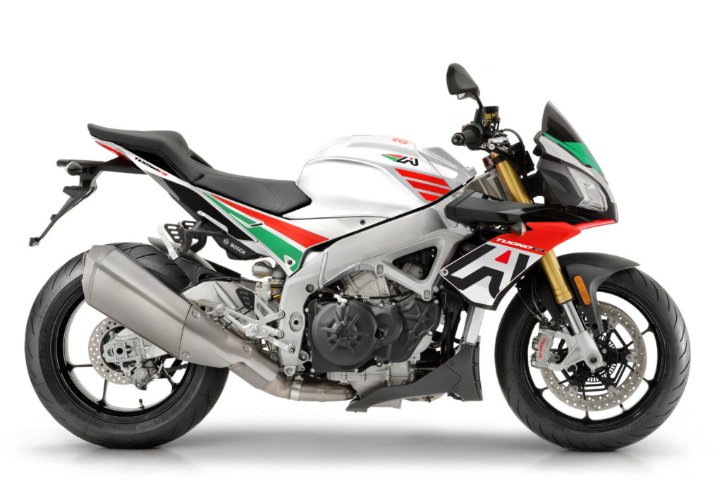 A 2020-model Aprilia Tuono RR Misano Limited Edition. Photo courtesy of Aprilia USA.