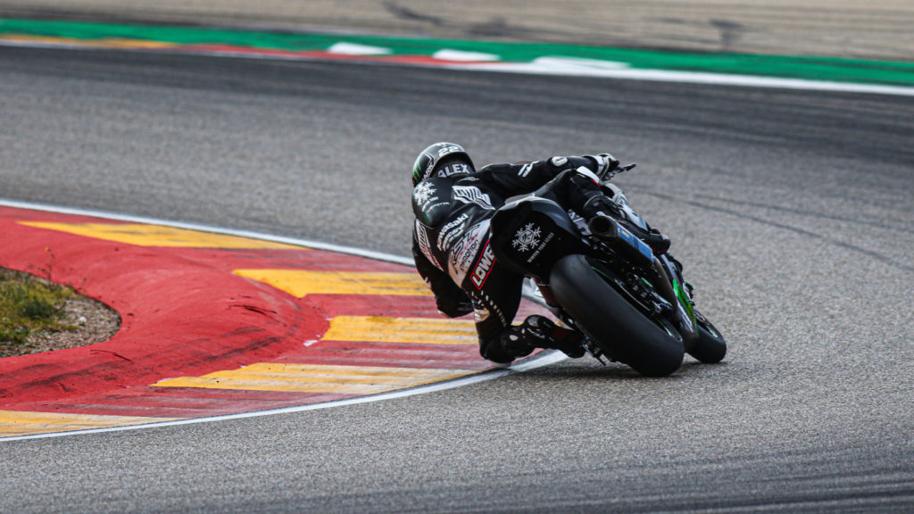 Alex Lowes (22). Photo courtesy of Dorna WorldSBK Press Office.