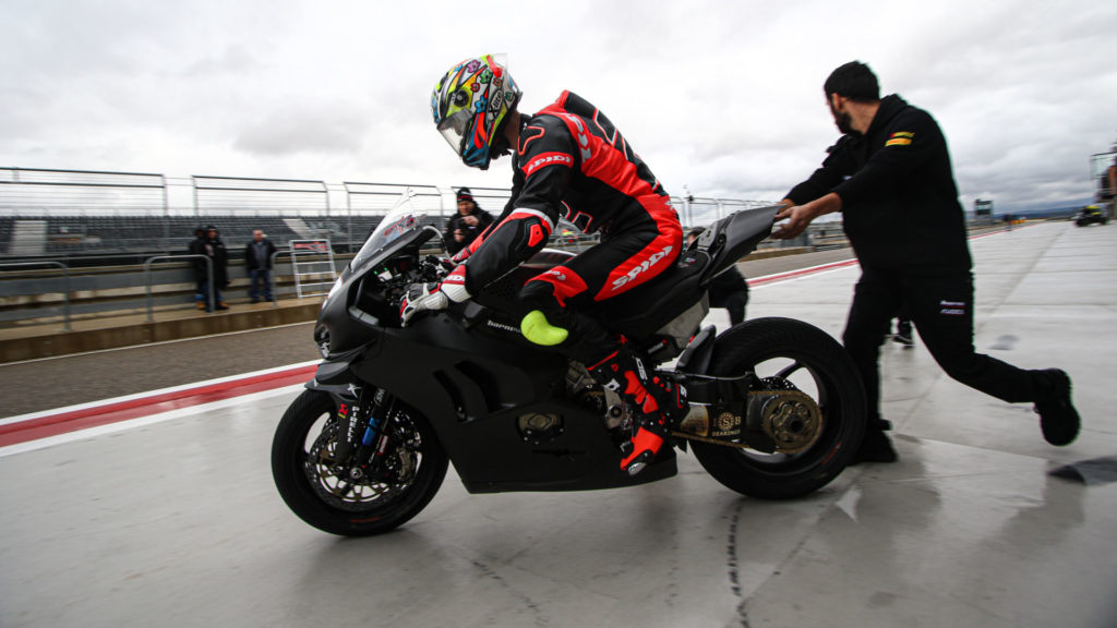 Leon Camier (2). Photo courtesy of Dorna WorldSBK Press Office.