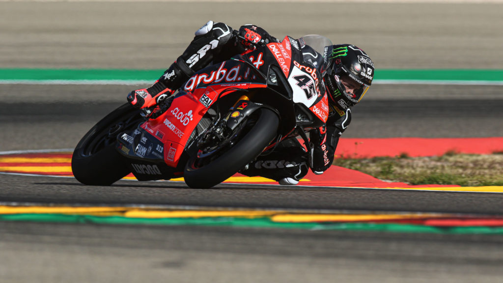 Scott Redding (45). Photo courtesy of Dorna WorldSBK Press Office.