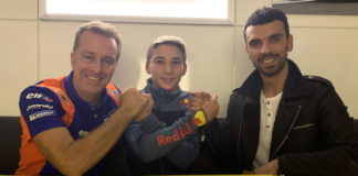 2020 Moto3: Deniz Öncü Joining Ayumu Sasaki On New Red Bull KTM Tech3 Team Deniz Öncü (center) with Tech3 Racing Team Principal Hervé Poncharal (left) and Turkish rider Kenan Sofuoglu (right), a retired multi-time FIM Supersport World Champion. Photo courtesy of Red Bull KTM Tech3.