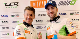 LCR E-Team Principal Lucio Cecchinello (left) and Xavier Simeon (right). Photo courtesy of LCR E-Team.