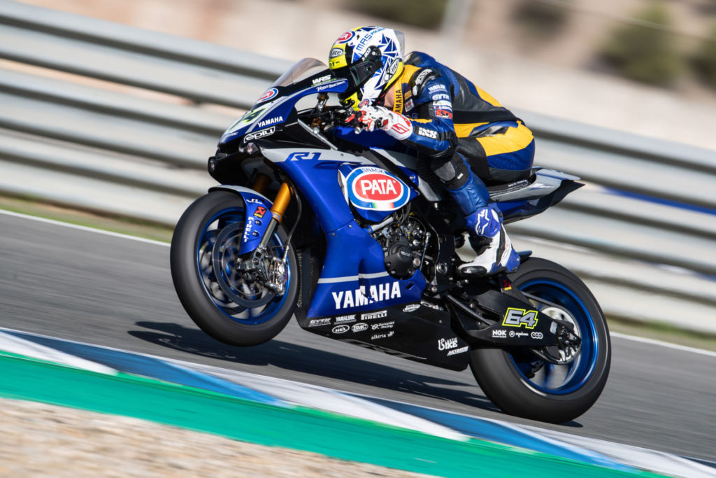 Federico Caricasulo (64). Photo courtesy of Yamaha.