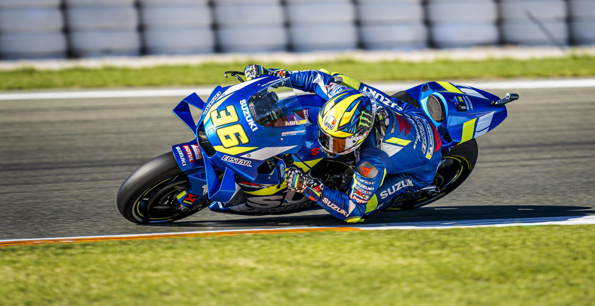 Joan Mir (36). Photo courtesy of Team Suzuki ECSTAR.