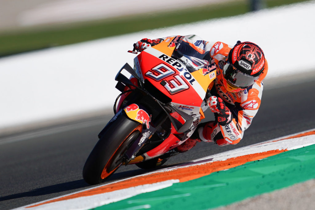 Marc Marquez (93). Photo courtesy of Repsol Honda.