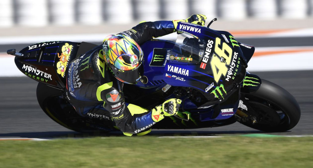 Valentino Rossi (46). Photo courtesy of Monster Energy Yamaha.