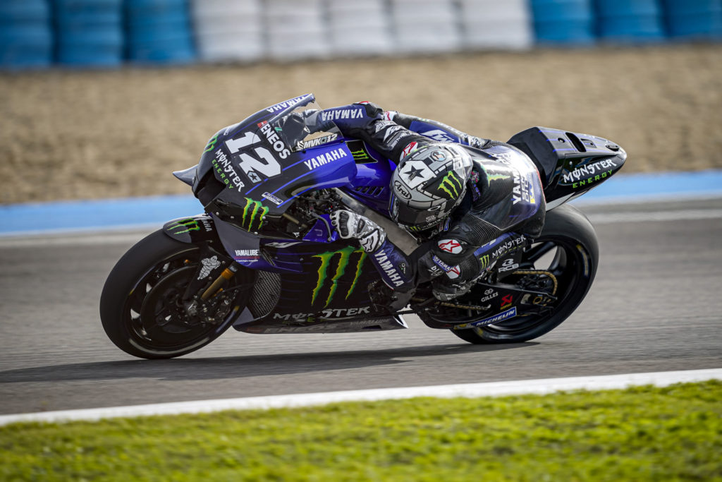 Maverick Vinales (12). Photo courtesy of Monster Energy Yamaha.